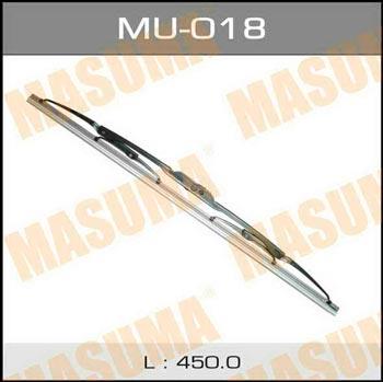 Masuma MU-018 Frame wiper blade Masuma Nano Graphite 450 mm (18") MU018