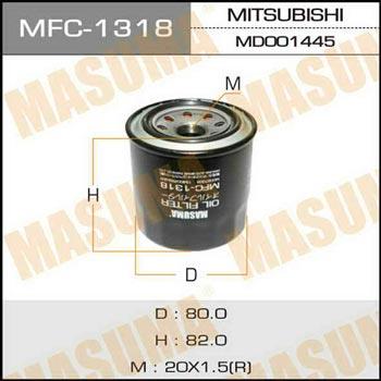 Masuma MFC-1318 Oil Filter MFC1318