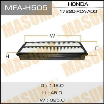 Masuma MFA-H505 Air filter MFAH505