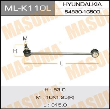 Masuma ML-K110L Front stabilizer bar, right MLK110L