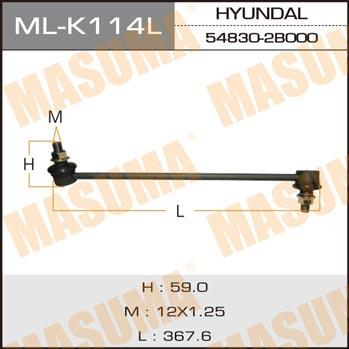 Masuma ML-K114L Front Left stabilizer bar MLK114L