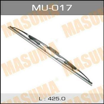Masuma MU-017 Frame wiper blade Masuma Nano Graphite 430 mm (17") MU017