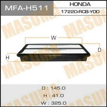 Masuma MFA-H511 Air filter MFAH511
