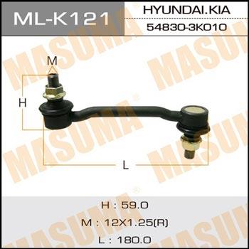 Masuma ML-K121 Rod/Strut, stabiliser MLK121