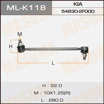 Masuma ML-K118L Rod/Strut, stabiliser MLK118L