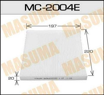 Masuma MC-2004 Filter, interior air MC2004