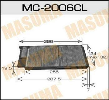 Masuma MC-2006CL Filter, interior air MC2006CL