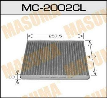 Masuma MC-2002CL Filter, interior air MC2002CL
