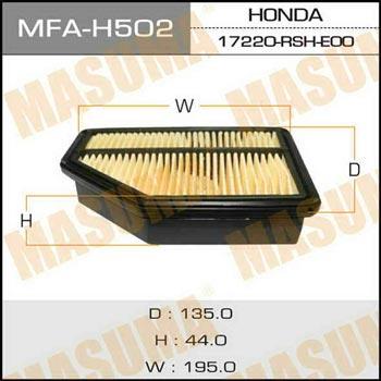 Masuma MFA-H502 Air filter MFAH502