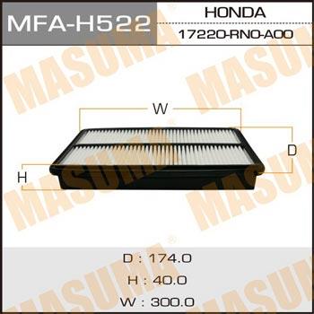 Masuma MFA-H522 Air filter MFAH522