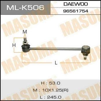 Masuma ML-K506 Rod/Strut, stabiliser MLK506