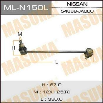 Masuma ML-N150L Front Left stabilizer bar MLN150L