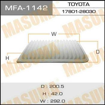 Masuma MFA-1142 Air filter MFA1142