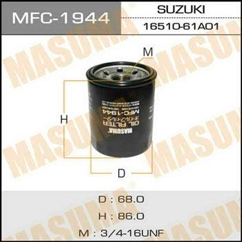 Masuma MFC-1944 Oil Filter MFC1944