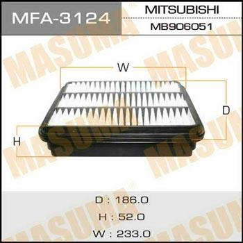 Masuma MFA-3124 Air filter MFA3124