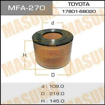 Masuma MFA-270 Air filter MFA270