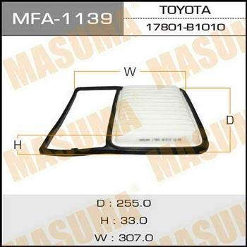 Masuma MFA-1139 Air filter MFA1139