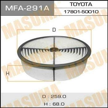 Masuma MFA-291 Air filter MFA291