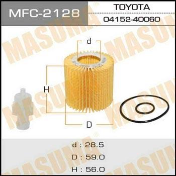 Masuma MFC-2128 Oil Filter MFC2128