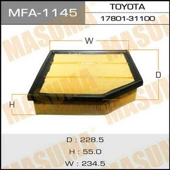 Masuma MFA-1145 Air filter MFA1145