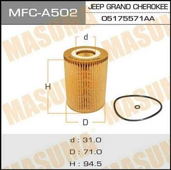 Masuma MFC-A502 Oil Filter MFCA502