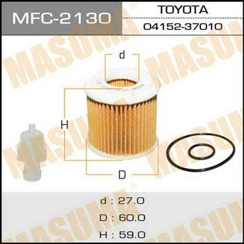 Masuma MFC-2130 Oil Filter MFC2130