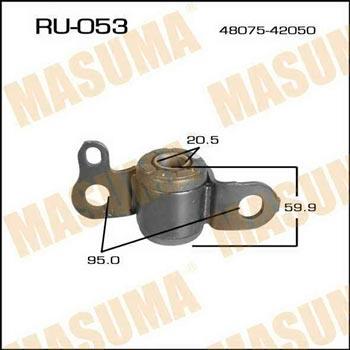 Masuma RU-053 Silent block, front trailing arm RU053