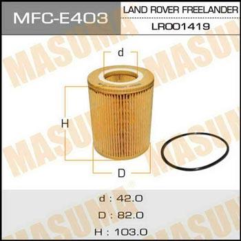 Masuma MFC-E403 Oil Filter MFCE403