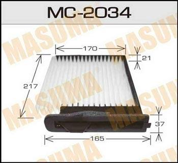 Masuma MC-2034 Filter, interior air MC2034