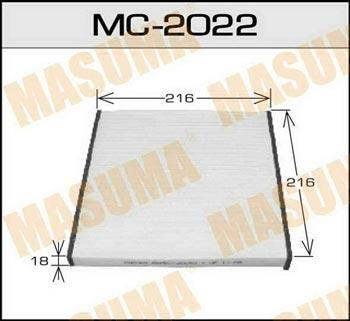 Masuma MC-2022 Filter, interior air MC2022