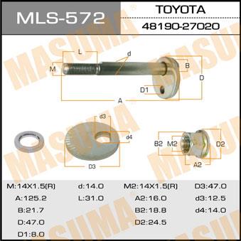 Masuma MLS-572 Camber Correction Screw MLS572