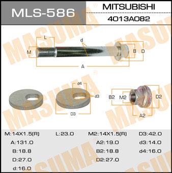 Masuma MLS-586 Eccentric bolt MLS586