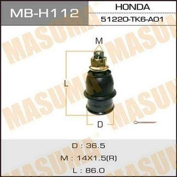 Masuma MB-H112 Ball joint MBH112