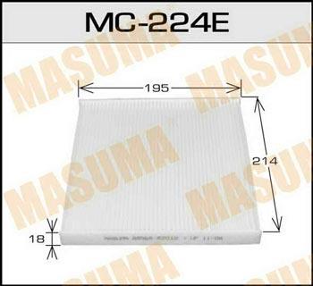 Masuma MC-224 Filter, interior air MC224