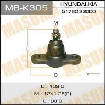 Masuma MB-K305 Ball joint MBK305