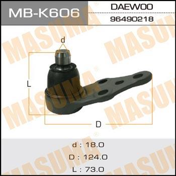 Masuma MB-K606 Ball joint MBK606