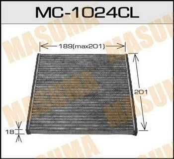 Masuma MC-1024CL Filter, interior air MC1024CL