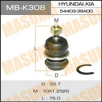 Masuma MB-K308 Ball joint MBK308