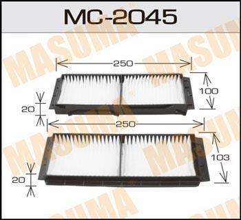 Masuma MC-2045 Filter, interior air MC2045