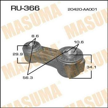 Masuma RU-366 Rod/Strut, stabiliser RU366