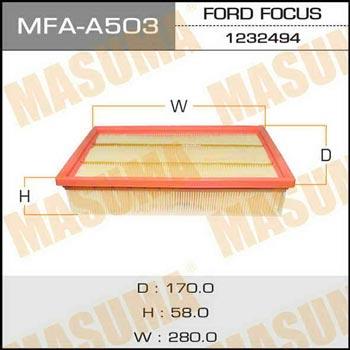 Masuma MFA-A503 Air filter MFAA503