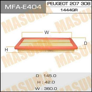 Masuma MFA-E404 Air filter MFAE404