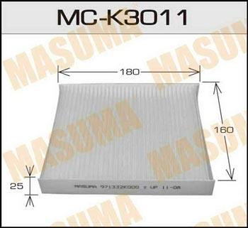 Masuma MC-K3011 Filter, interior air MCK3011