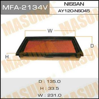 Masuma MFA-2134 Air filter MFA2134