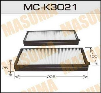 Masuma MC-K3021 Filter, interior air MCK3021