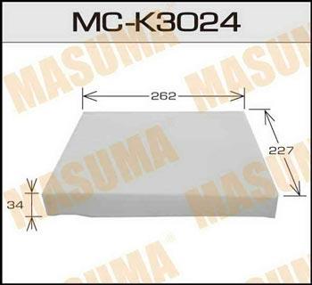 Masuma MC-K3024 Filter, interior air MCK3024