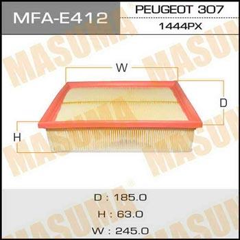 Masuma MFA-E412 Air filter MFAE412