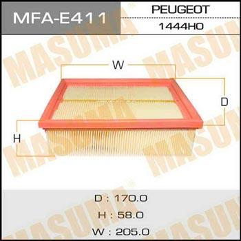 Masuma MFA-E411 Air filter MFAE411