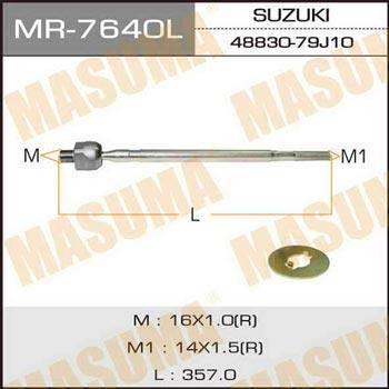 Masuma MR-7640L Tie rod end left MR7640L