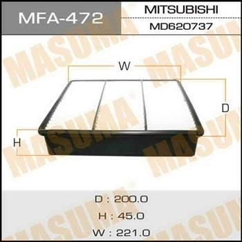 Masuma MFA-472 Air filter MFA472